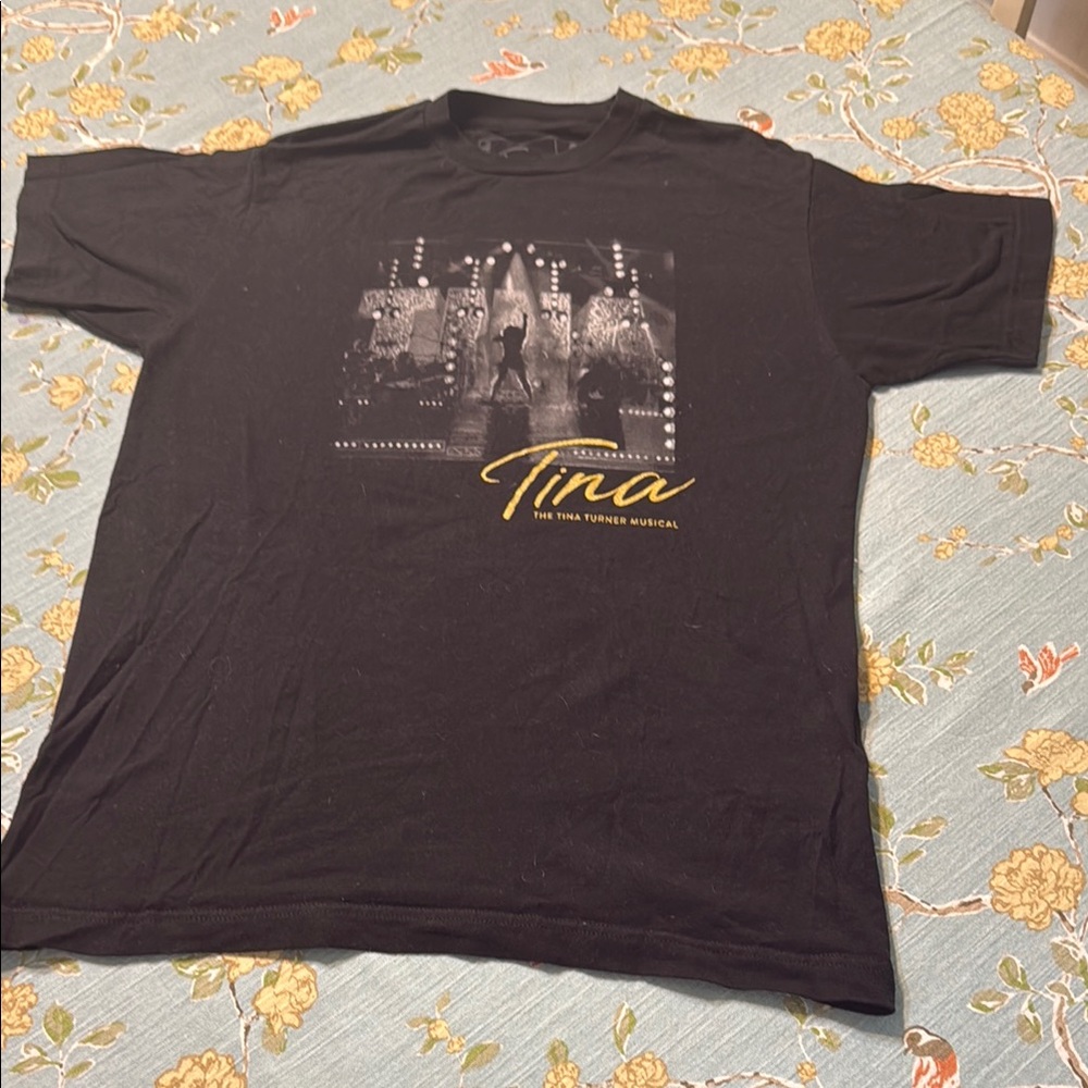 Tina Turner Musical Black T-Shirt